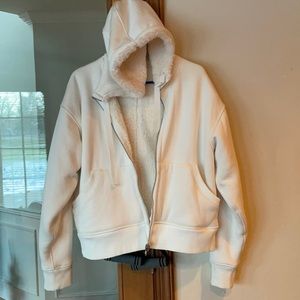 Athleta NWOT fleece-lined hoodie